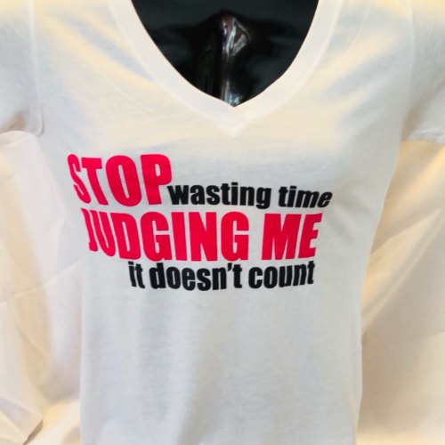 STOP wasting time JUDGING ME it doesn’t count